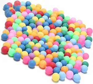 60 Pack Ping Pong Balls, 40+mm Assorted Color Table Tennis Balls, Multi-Color Pong Balls for Pong Games, Arts and Craft, Party Decoration, Not for Ball Pit