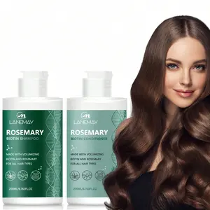 Rosemary Hair Shampoo & Conditioner Set, 2pcs/set Deep Cleansing Formula Haircare Shampoo Cleanser Hair Care Product for All Hair Types, Haircare & Styling Product for Daily Use