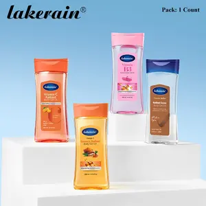 Lakerain 1 Count Vitamin C Body Care Essential Oil, Hydrating and Moisturizing, 4 Styles Available, Nourishes Dry Dull Skin, Lightweight Dry Texture, Mild Formula, Suitable for Men and Women