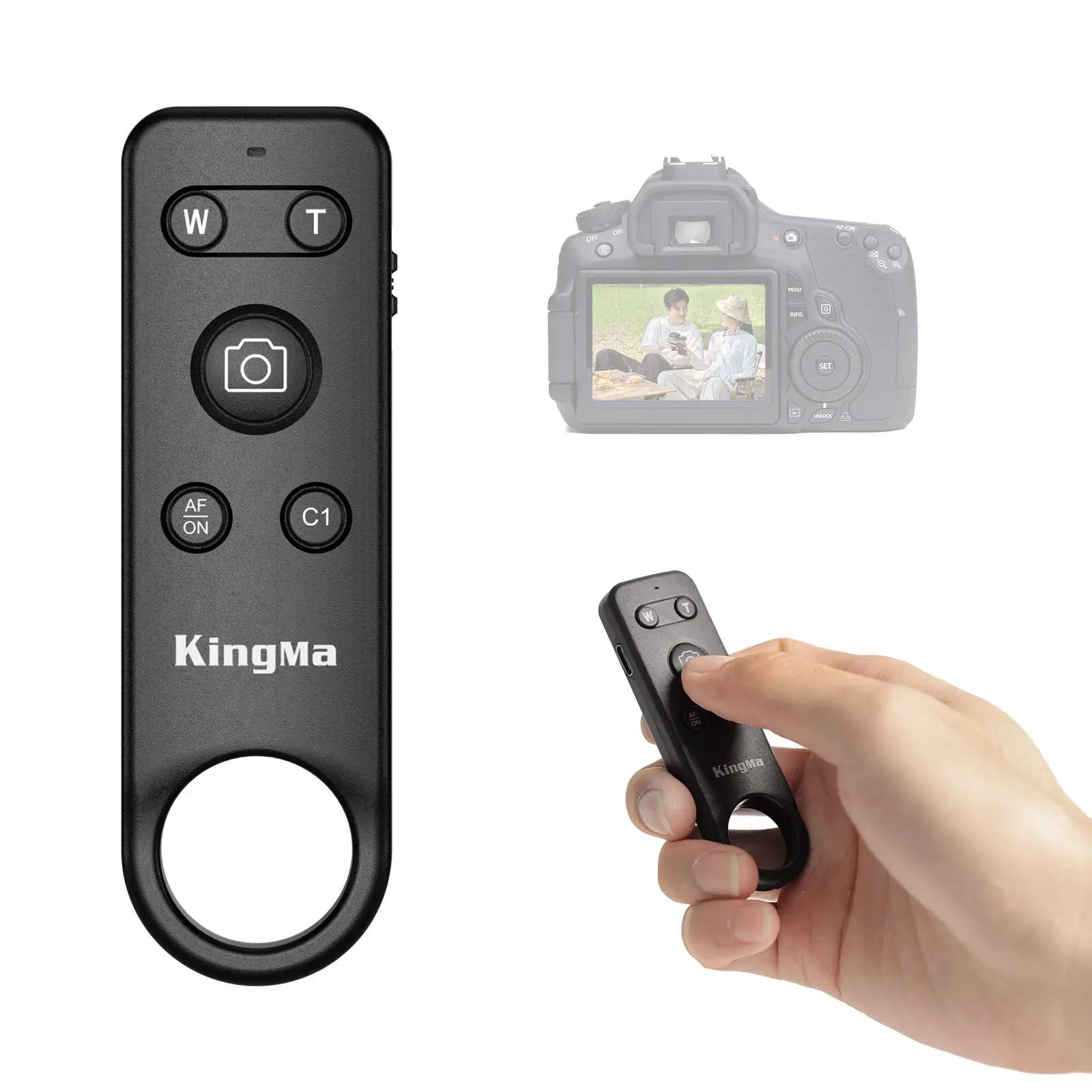 Bluetooth Camera Remote Control Accessories - Wireless Multifunction Shutter Remote for Selfies, Photography, Compatible with Sony, Nikon, Canon