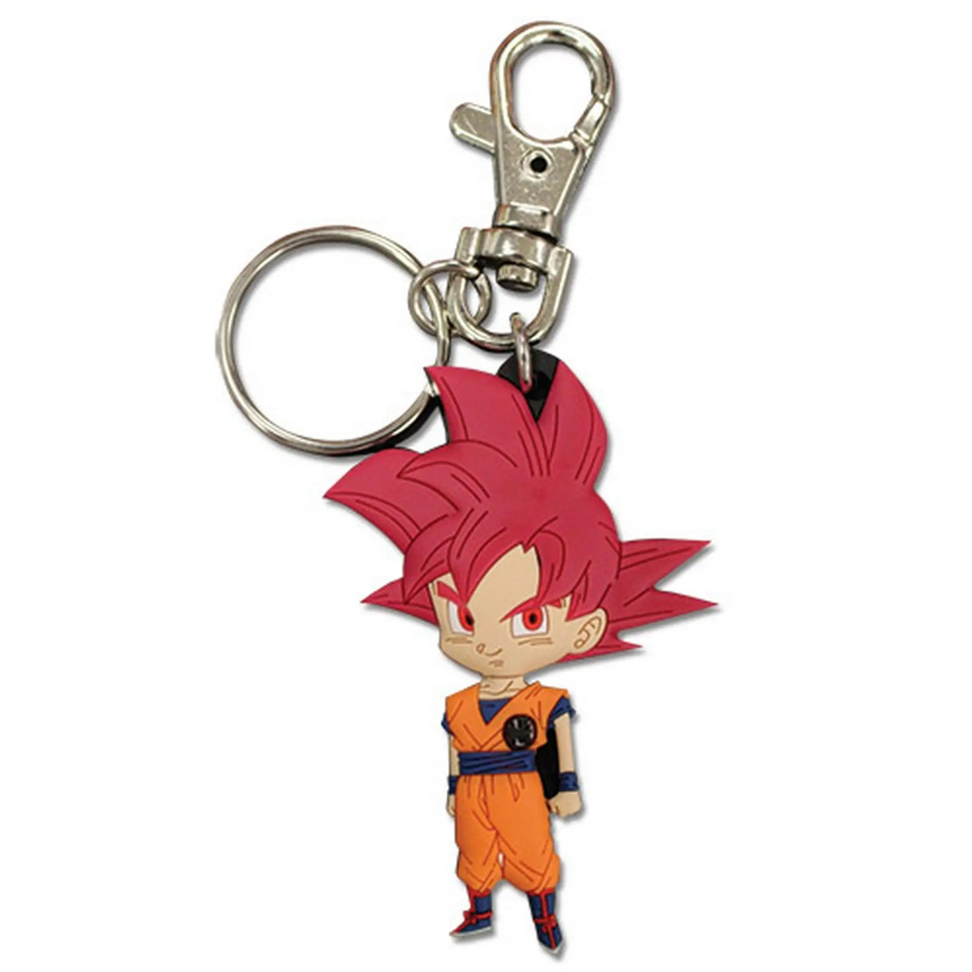 Dragon Ball Super - SD SSG Son Goku 01 PVC Keychain