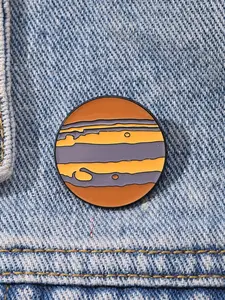 Jupiter Enamel Brooch Pin fashion Decorative Brooches Ornaments Lapel Bag Badges Jewelry Gifts