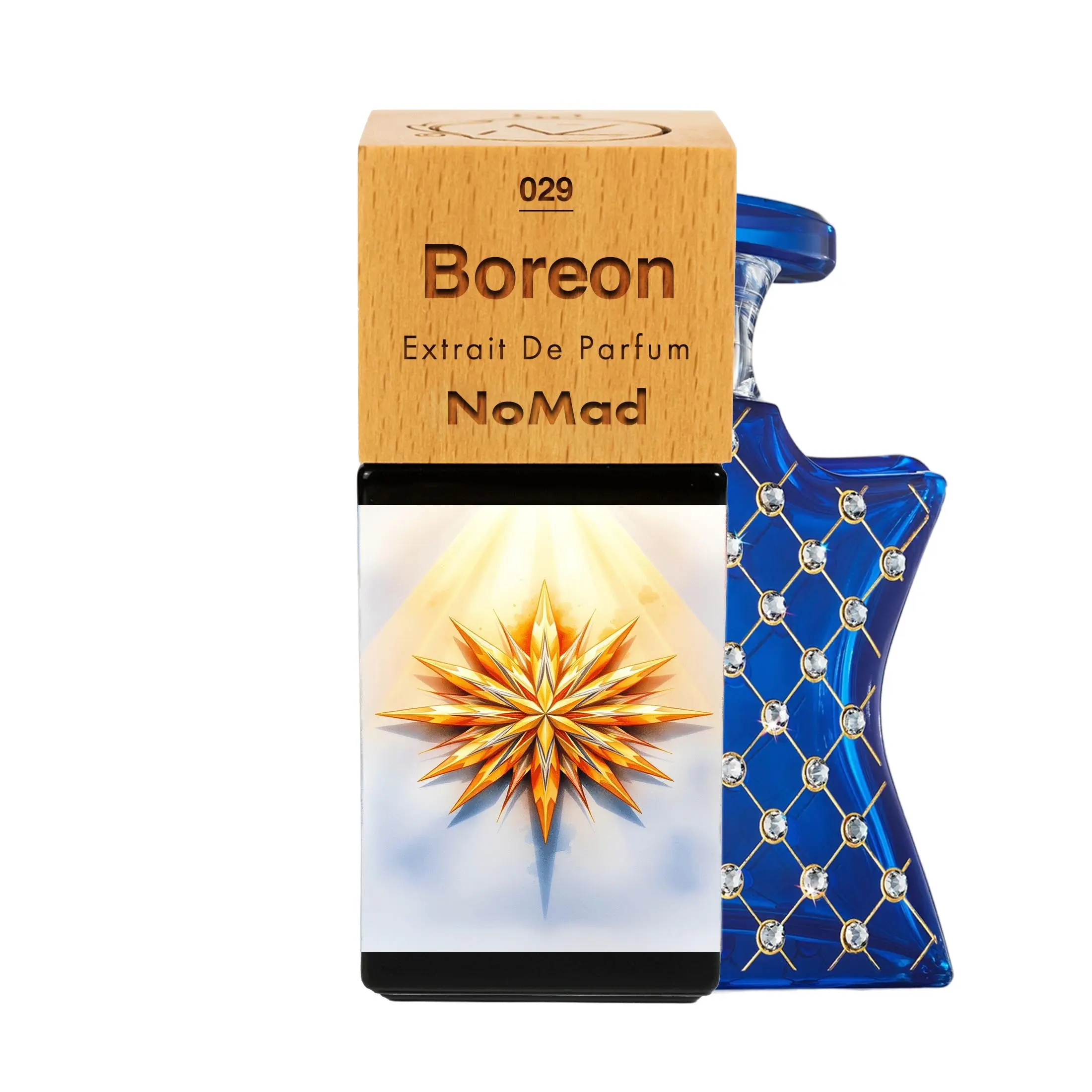 Boreon N°29 | Quince, Pear and Black Currant; Rose, Agarwood (Oud), Orris and Violet Leaves; Vanilla, Amber and Sandalwood.Home fragrance
