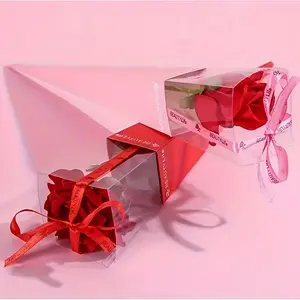 Elegant Flower Gift Box Set, 10 Pieces, Perfect for Father's Day & Mother's Day, Birthday Gifts, DIY Rose Packaging, Unique Graduation Gifts, Gift Wrapping Supplies