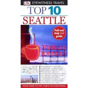 USED Book - Dk Eyewitness Top 10 Seattle (Dk Eyewitness Top 10 Travel Guides) by Eric Amrine (Paperback) - english