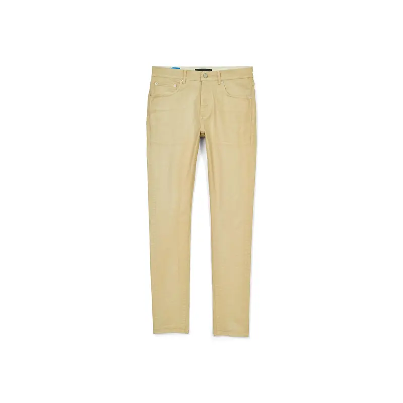 P001 LOW RISE SKINNY JEAN - Leathered Ecru