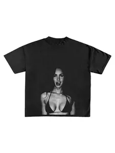 Summer New Men's Top Y2k Retro Meghan Licking T-shirt Oversized Printed T-shirt Harajuku Gothic Street Fashion Retro T-shirt Hip Hop Sports Street Wear Unseix unisex suitable for all seasons