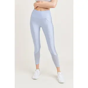 Sheen with Sheer Mesh 7/8 Legging