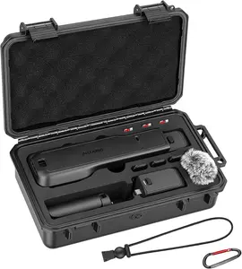 AMAZEAR Waterproof Hard Case for Insta360 Luna Ultra, Insta 360 Luna Ultra Creator Bundle Accessories Small Hard Shell Box Cover for Travel, Carrying, Protection, Storage, Organization, Black