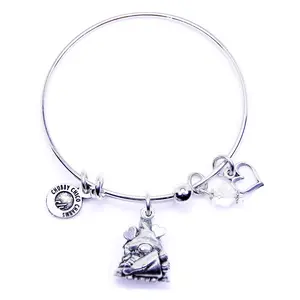 Mother's Day Female Gnome Expandable Bangle Bracelet
