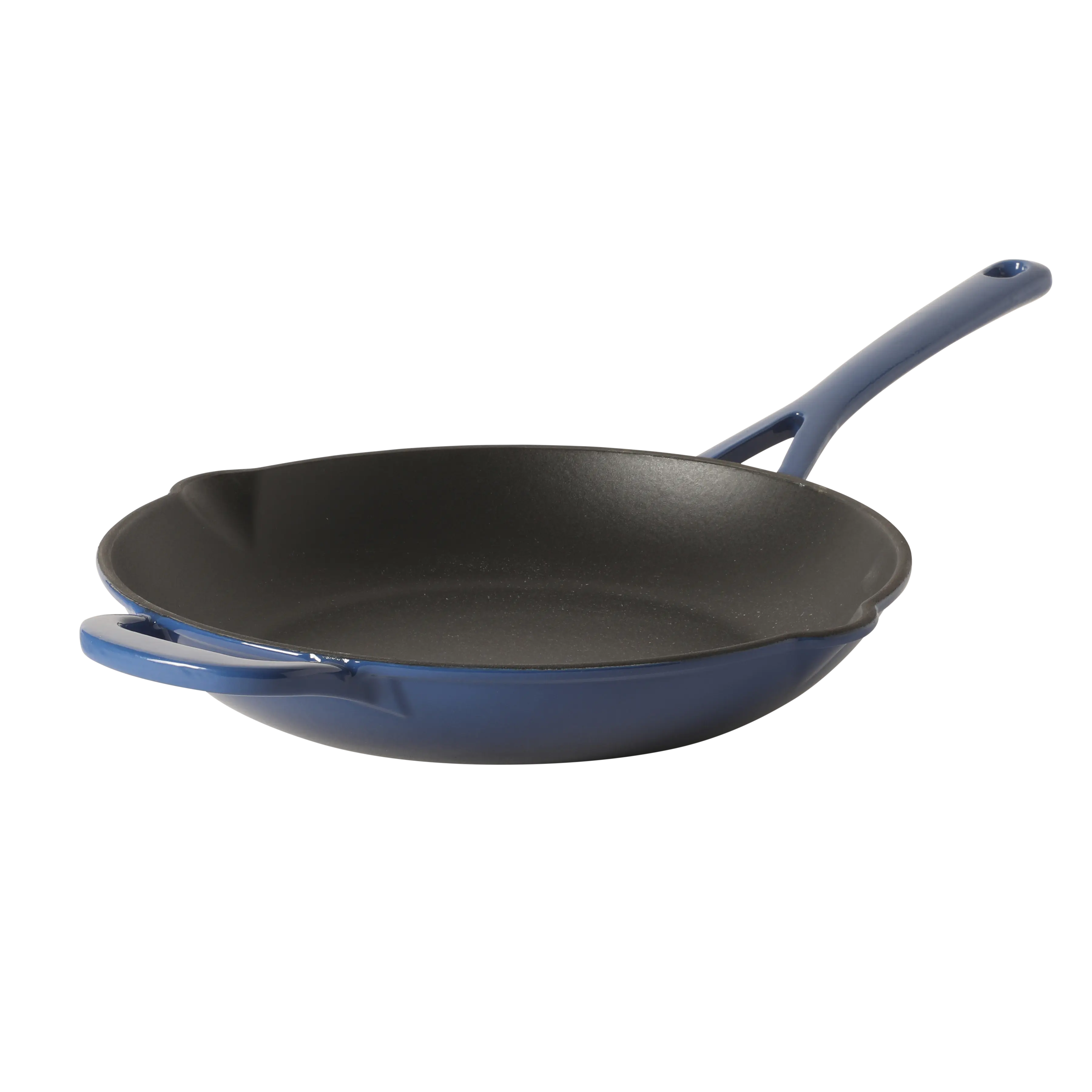 Martha Stewart Gatwick 12” Enameled Cast Iron Skillet, PFAS-Free, Rust Resistant, Oven Safe