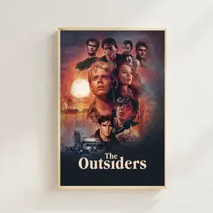 The Outsiders (1983)--Movie Poster