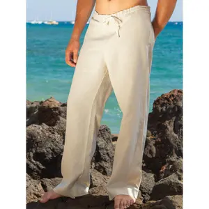 Natural Linen Riviera Pant