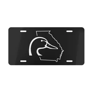 Georgia Ducks Unlimited License Plate Hunting Waterfowl Conservation Tag