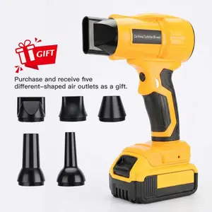 Tf06 Blowgun Compatible with Makita Bosch Dewalt Milwaukee Lixada 18v Electric Tools, Lithium Battery Powered, Ideal for DIY Projects