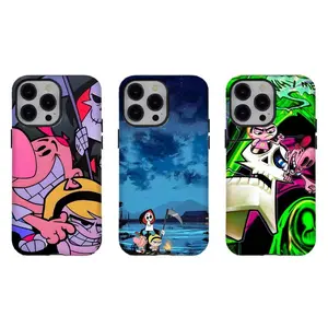 90s Cartoon The Grim Adventures of Billy & Mandy Phone Case Compatible for iPhone 17 Promax 16 15 14 13 12 11 and for Samsung S21-S25 Perfect Gift for Fans Her/Him Cute Phone Cases