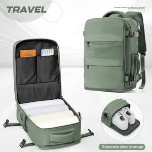 Travel Backpack For Women Men,Carry On Backpack,Hiking Backpack Waterproof Outdoor Sports Rucksack Casual Daypack Travel Essentials