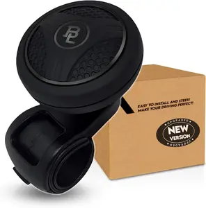 BL Steering Wheel Knob Spinner  Universal Non-Slip Fit, -Cast ABS &    Knob with Metal Ball Bearing  Ideal for , ,  ( Black)