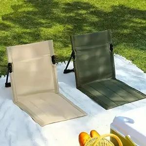 Folding Adjustable Chaise Lounge Chair, Portable Beach Lounge Chair, Patio, Poolside, Lawn