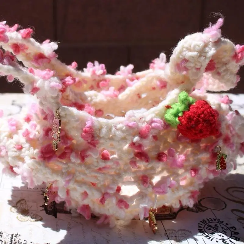 Strawberry shortcake Crochet Bag