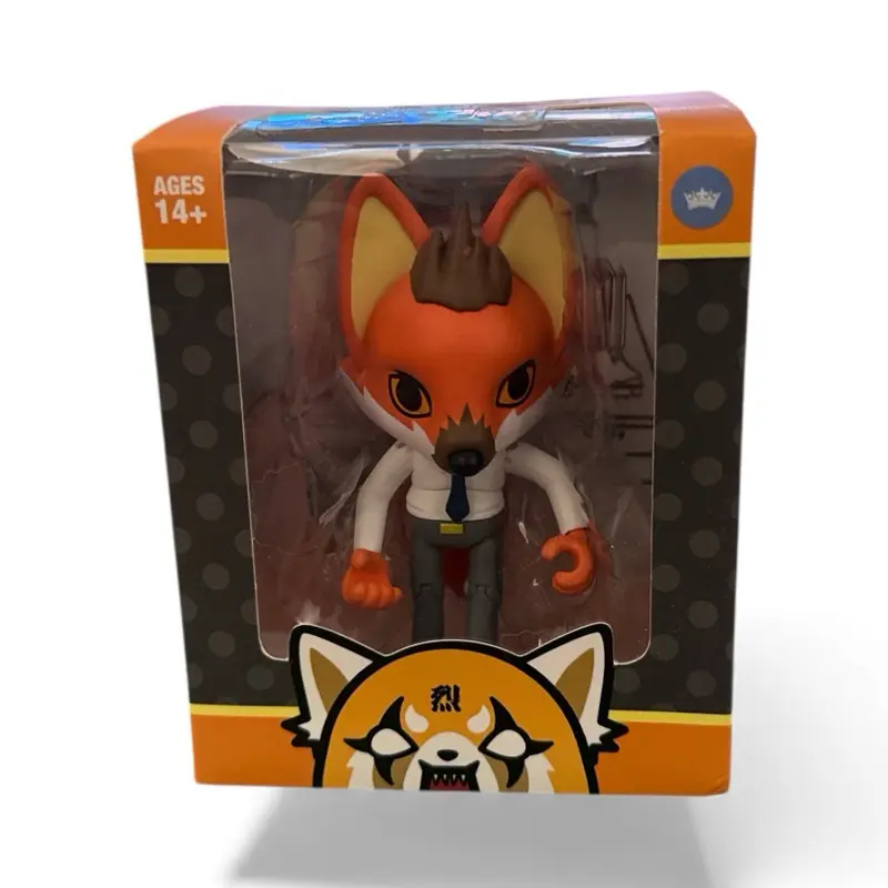 The Loyal Subjects Aggretsuko Ookami Action Vinyls Figure