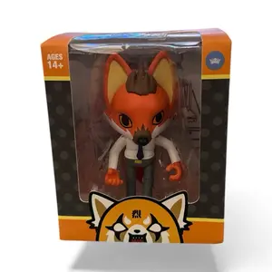 The Loyal Subjects Aggretsuko Ookami Action Vinyls Figure