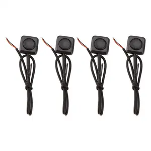 4 Pcs Momentary Switch Momentary Push Button ON Off Switch 12V 24V Surface Mount Mini Button Switch