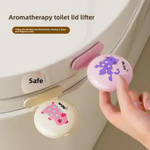 Aromatherapy Toilet Lid Lifter, Dirty-Proof Toilet Lid Handle, Creative Toilet Lid Opener, Bathroom Accessory