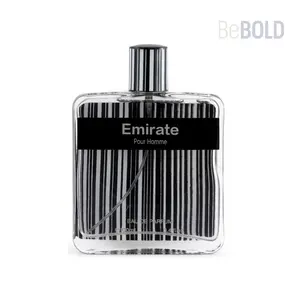 Khadlaj Emirate Men EDP 100ml - Woody Floral & Clary Sage Fragrance with Citrus Caramel Notes for Everyday Wear