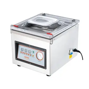 【Summervibes】VEVOR Chamber Vacuum Sealer DZ-260C Kitchen Food Chamber Vacuum Sealer, 110V Packaging Machine Sealer for Food Saver, Home, Commercial Using