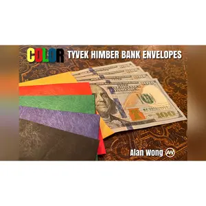Tyvek Himber Bank Envelope COLOR SET by Alan Wong - Trick