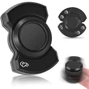 3-in-1 Fidget Spinner Toy for Adult Metal Slider Clicker Spinner Magnetic for Adult Men Office Desk Toy Stress Anxiety Relief ADHD Magnet EDC Cool Gadget Gifts for Teen Boy Easter Basket Stuffer