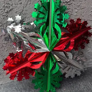 Estrella tricolor  Christmas mexicano decoracion