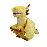Yellow Checkered Fire-breathing Dragon 24cm