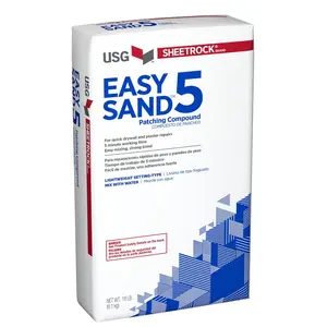 USG 384150120 18Lb Bag Easy Sand 5 Min Joint Compound Powder