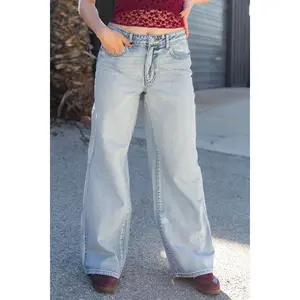 Nectar Premium Denim: The Rocky Wide Leg Jeans