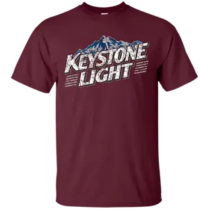 Keystone Light Beer T-Shirt For Men, Unisex Women Tee - Pick Your Shade - Fit for All Sizes - Work From Home Wear - Versatile Unisex Wear - Fashion for All