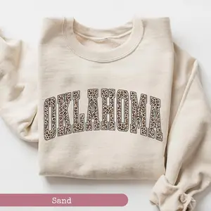 Oklahoma Sweatshirt, Gift For Friend, Oklahoma Sports Fan Gift, Oklahoma Trip Sweatshirt, University Student Gift, Oklahoma State