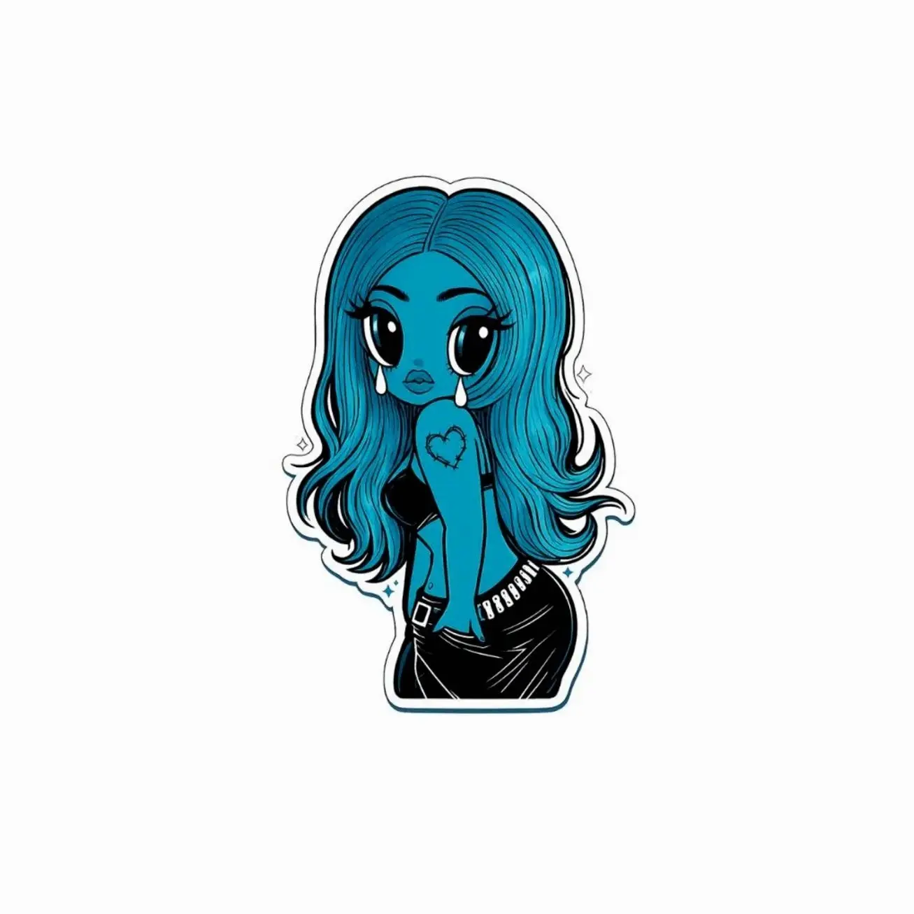 K-----arol G New Album Sticker, Latina Forever Tropiquita Stickers