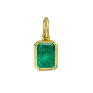 Emerald Cut Pendant