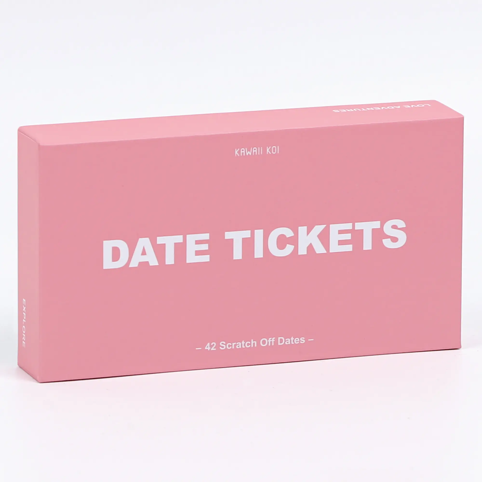 DATE TICKETS 42 Scratch Off Date Ideas Card Games & Adventures for Couple Date Night, Couple Gift for Valentine's Day, Anniversary, Wedding, Birthdays