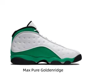 White & Green High-Top Basketball Sneakers with Signature Cat Eye Detail