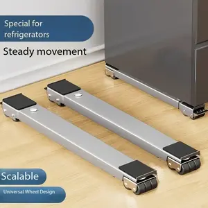 Extensible Adjustable Durable Appliance Roller for Washing Machine, Refrigerator, Dryer, Dishwasher, Supports Up to 300kg, Mobile Base Stand