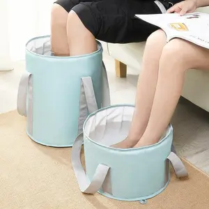 Foldable Foot Bath Bucket – Portable Foot Soaking Tub & Foot Spa Basin for Home, Travel, Camping, Hiking, Relaxation & Easy Storage