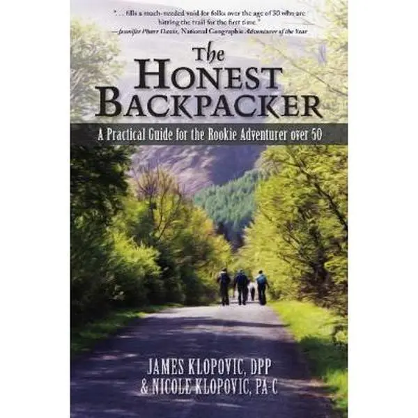 USED-The Honest Backpacker: A Practical Guide for the Rookie Adventurer over 50 by Klopovic, James (Paperback)