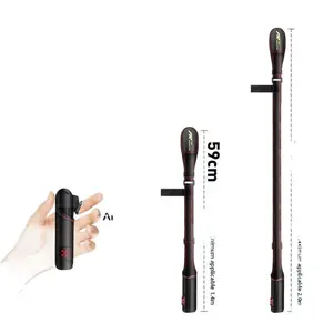 Fishing Rod Protective Cover with Shoulder Strap for Spinning Reel and Baitcasting Reel Durable Sports Gear Waterproof Rod Case Carrier Bag for Travel Storage and Outdoor Workout Wear