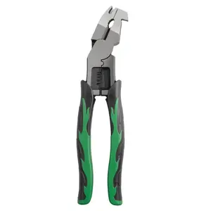 10-in-1 Heavy Duty Wire Strippers with Voltage Tester, Multi-Function Pliers for Cutting, Stripping, Crimping, and Electrical Voltage Testing, Ideal for Electricians, Workshops, and DIY Repairs