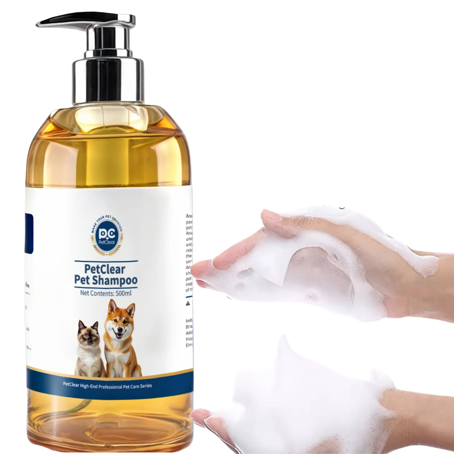 Dog Shampoo Plus Conditioner - Vitamin-Enriched Pet Grooming Formula for Gentle, Nourishing Cleansing, Softening Coat, Boosting Shine, and Easing Brushing