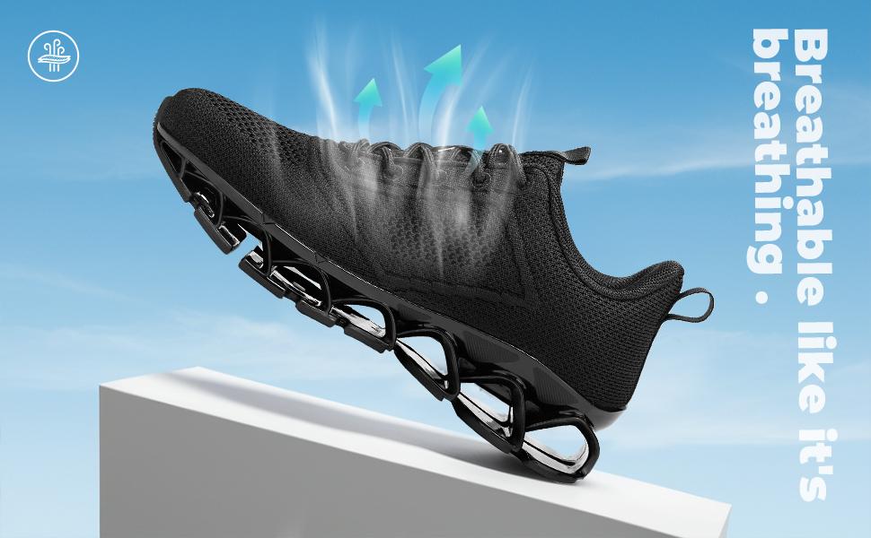 Womens Running Shoes Blade Tennis Walking Fashion Sneakers Breathable Non Slip Gym Sports Work Trainers Yellow Training Casual Footwear Girl Athletic