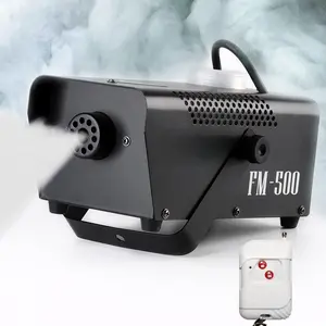 Fog Machine  Mini 500W Smoke Machine with Auto Mode and Wireless Remote Control Portable Fogger for Outdoor, Parties, Stage Effect, Indoor, Disco, ,  or Weddings 2500CFM|FM-3